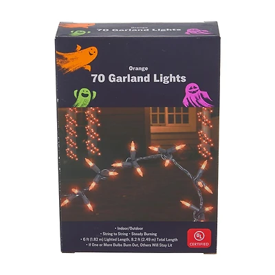 Halloween 70 Garland String Lights, 1 ct - Assorted