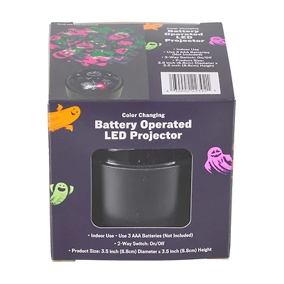 Halloween Color Changing Battery Operated LED Projector, 1 ct - Assorted