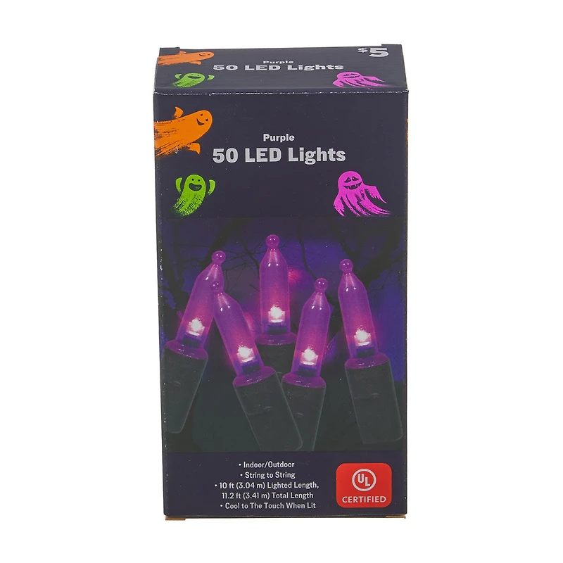 Halloween 50 LED String Lights, 1 ct - Assorted