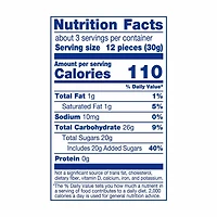 JOLLY RANCHER Chewy Poppers Original Fruit Flavored Candy Bag, 3.2 oz