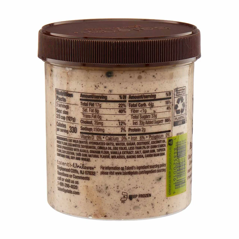 Talenti Double Cookie Crunch Gelato, 1 pt