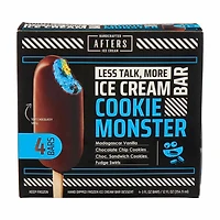 AFTERS Cookie Monster Ice Cream Bar, 4 ct
