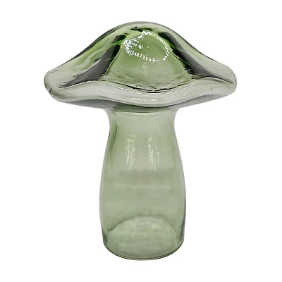 Glass Mushroom Decoration