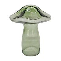 Glass Mushroom Decoration