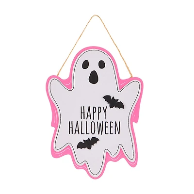 Halloween Ghost Wall Sign