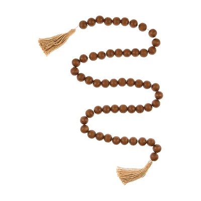 Brown Wood Beads Chain