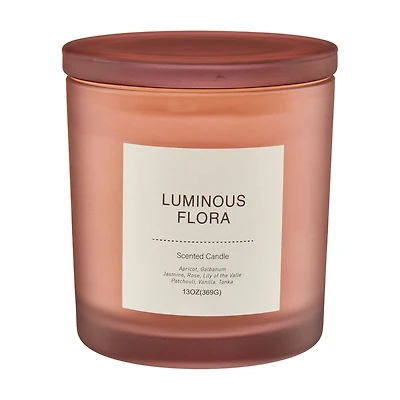 Luminous Flora Scented Candle, 13 oz