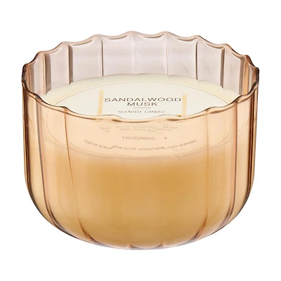 Sandalwood Musk Scented Candle, 13 oz