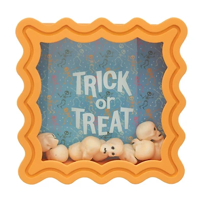 Halloween 'Trick or Treat' with Skull Tabletop Box Display