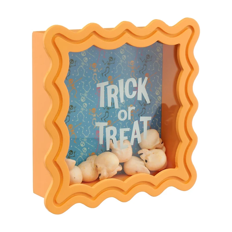 Halloween 'Trick or Treat' with Skull Tabletop Box Display