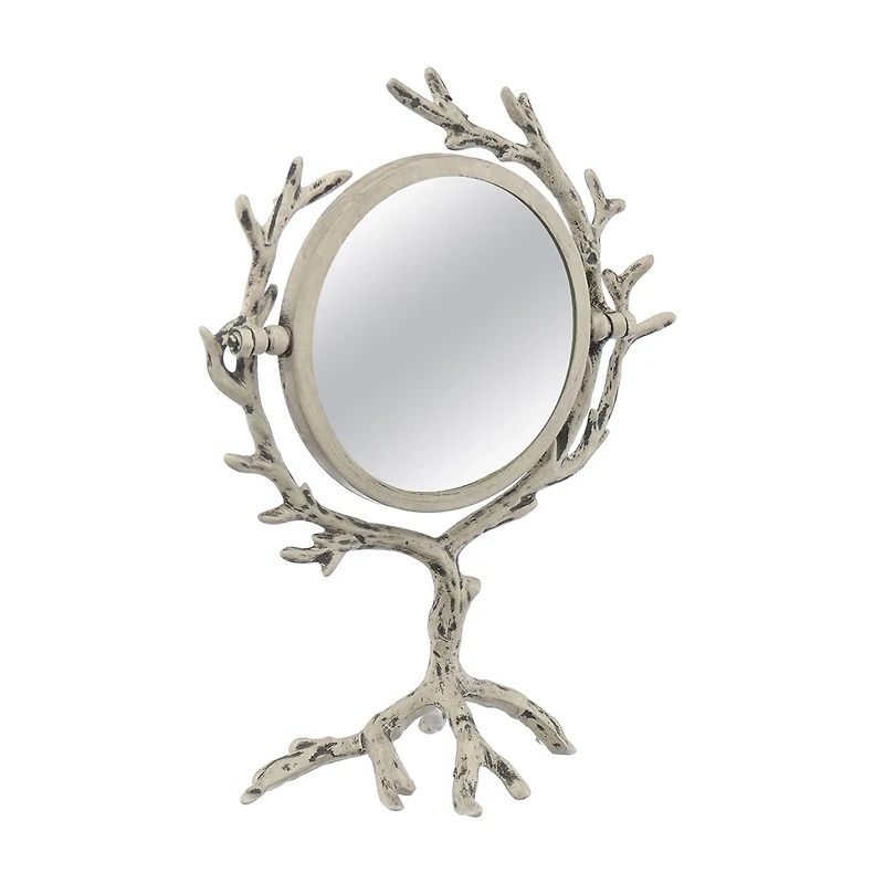 Halloween Metal Twig Mirror