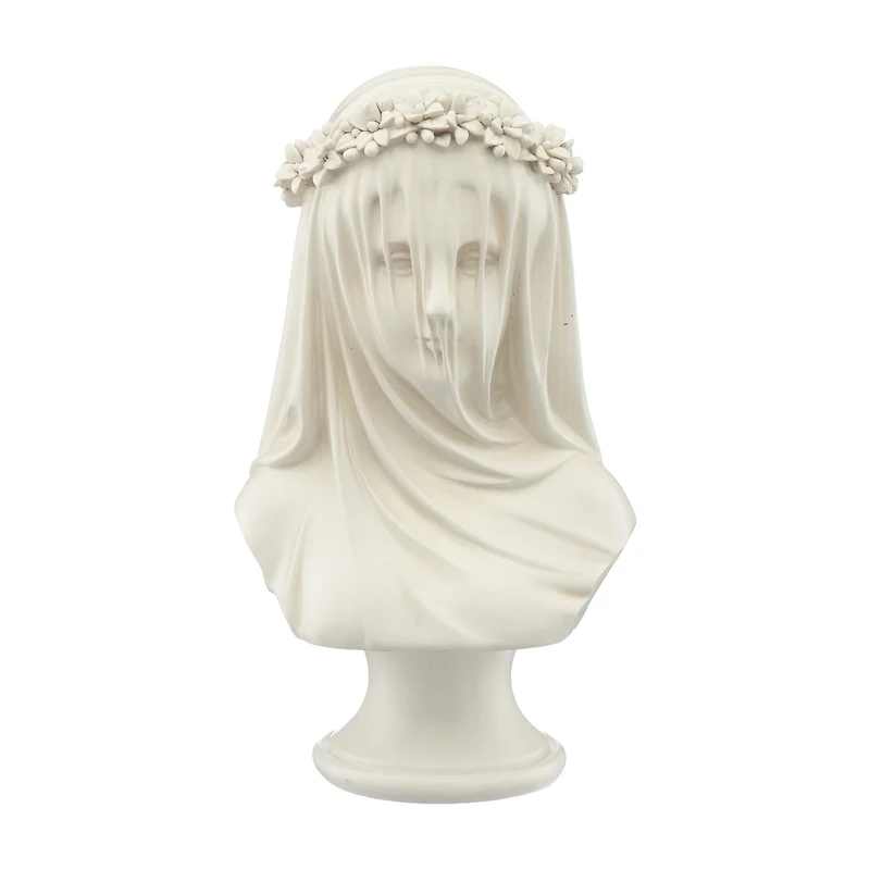 Halloween Resin Lady Bust Decoration