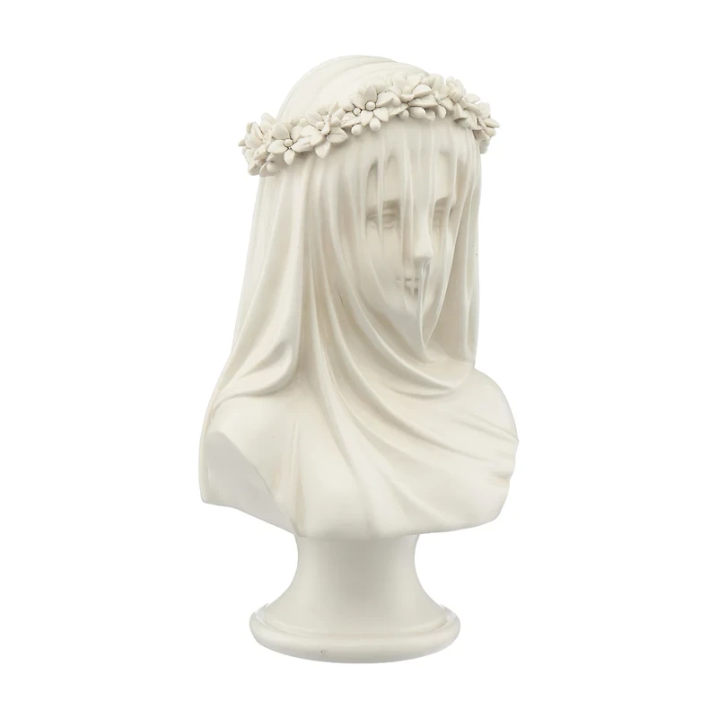 Halloween Resin Lady Bust Decoration