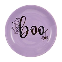 Halloween Ceramic "Boo" Ghost Cake Stand