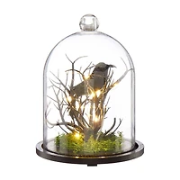 Halloween Light Up Raven Cloche