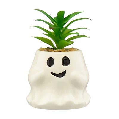 Halloween Ghost Succulent Pot