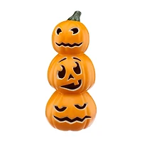 Halloween Pumpkin Stack Decor