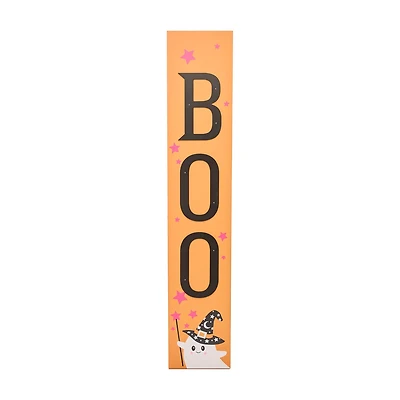 "Boo" Halloween Porch Leaner Sign
