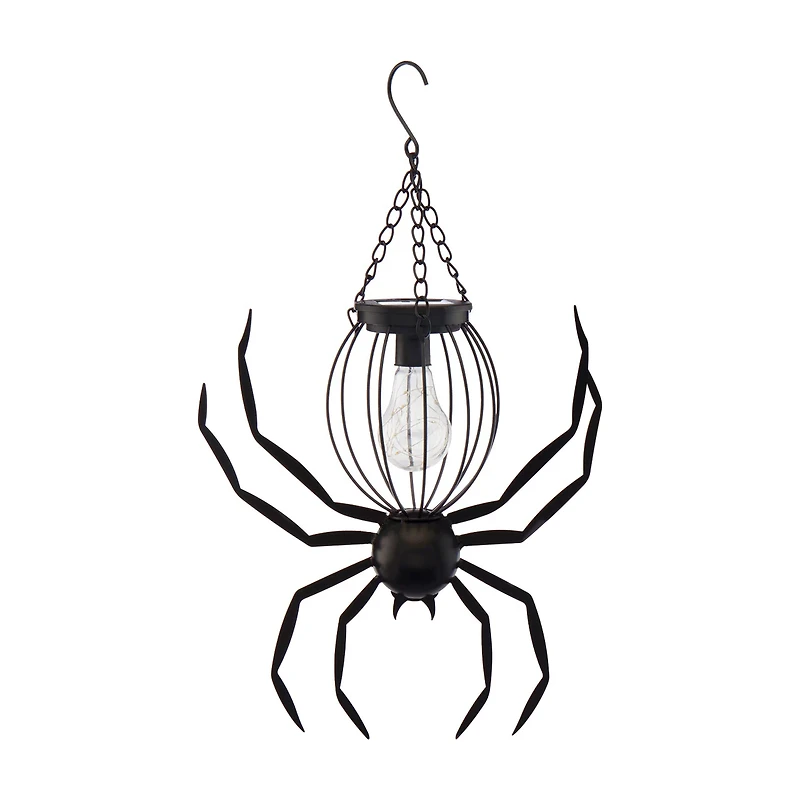 Halloween Solar Spider Hanging Light