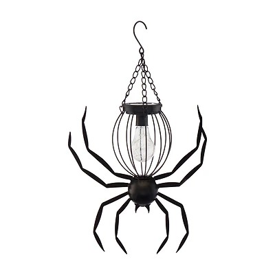 Halloween Solar Spider Hanging Light