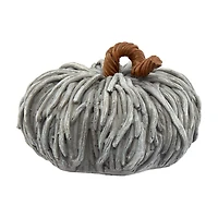 Halloween  Pumpkin Decor, Small, Gray