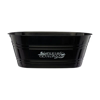Halloween Oval Plastic Bucket, Assorted