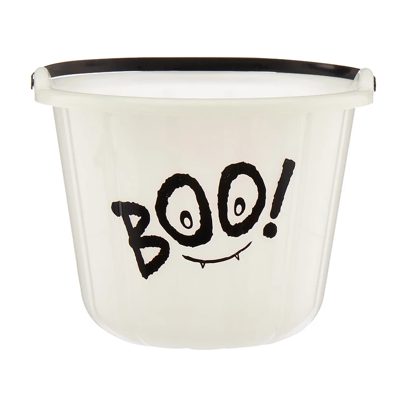 Halloween 'Boo' Glow in the Dark Bucket