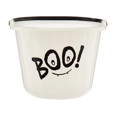 Halloween 'Boo' Glow in the Dark Bucket
