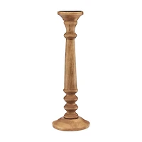 Wood Candle Stick, 18 in