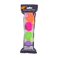 Halloween Scented Dough and Slime, 4 ct
