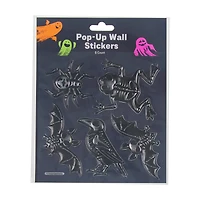 Halloween Pop-Up Wall Stickers, 5 ct - Assorted