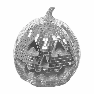 Halloween Mosaic Mirror Décor, Silver, 1 ct - Assorted