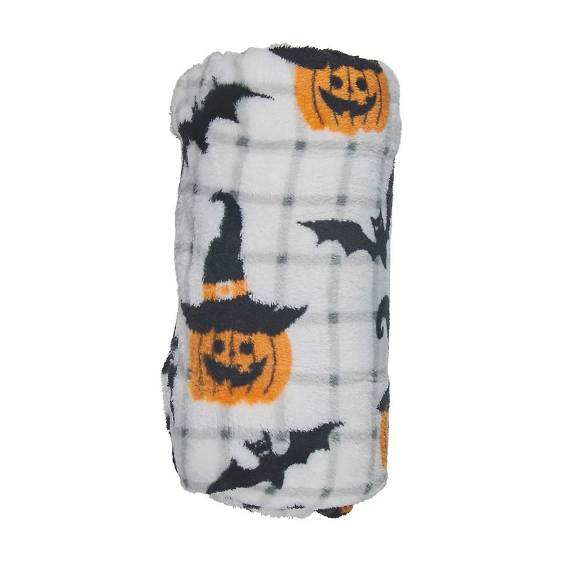 Halloween Printed Soft Throw, 50 in x 60 in, Assorted