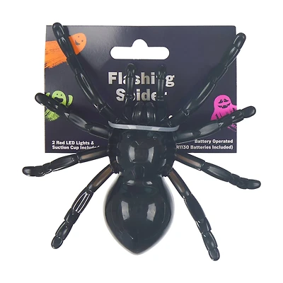 Halloween Flashing Spider, 1 ct - Assorted