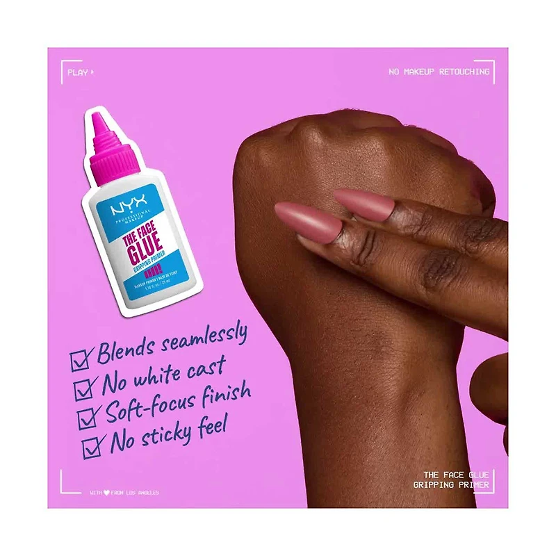 Nyx The Face Glue Gripping Primer, 1.18 fl oz