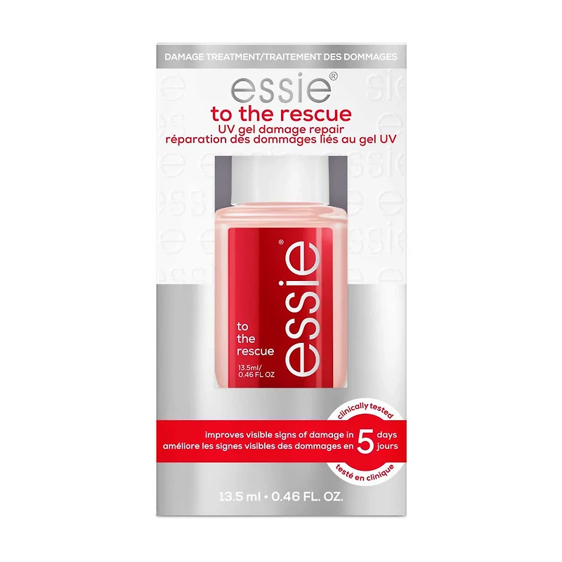 essie To the Rescue UV Gel Damage Repair Nail Treatment, 0.46 oz