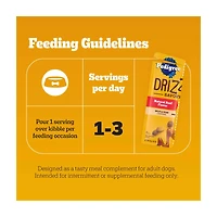 Pedigree Drizzlers Wet Dog Savory Sauce Natural Beef Flavor