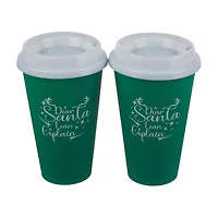 Christmas Coffee 2Go Cup, 2 ct, Assorted