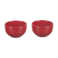 Christmas Embossed Bowls, 2 ct, Assorted