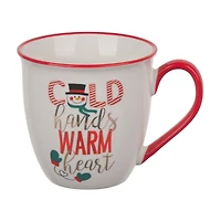Christmas Golden Font Printed Mug, Assorted