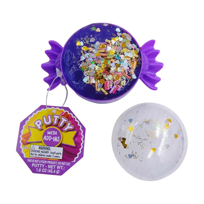 Scented Putty with Foam Beads/Scented Putty with Add-ins, Assorted