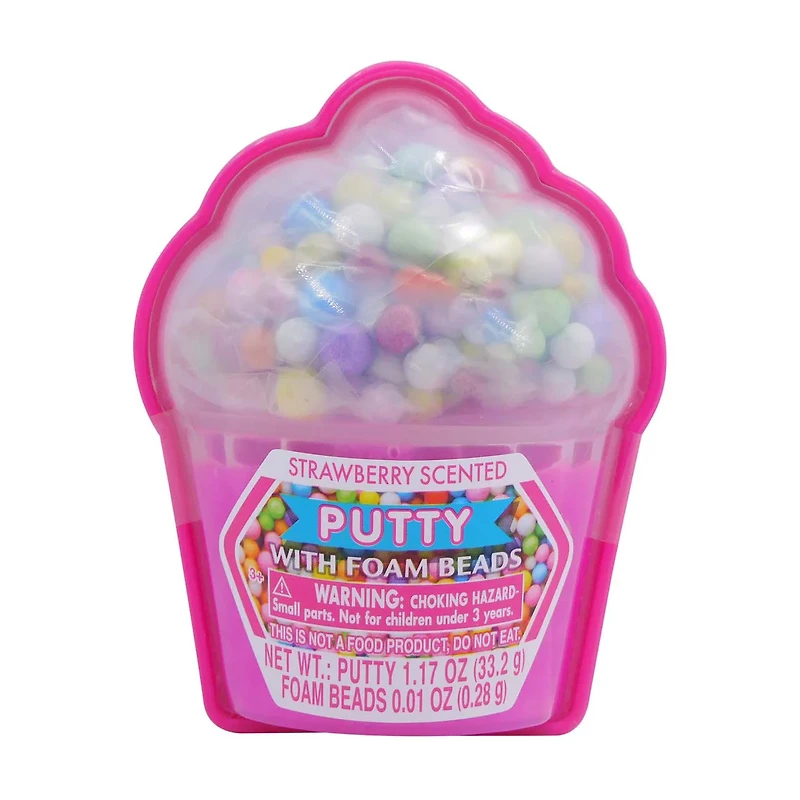 Scented Putty with Foam Beads/Scented Putty with Add-ins, Assorted