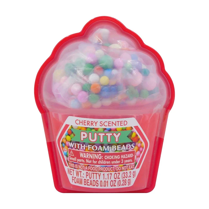 Scented Putty with Foam Beads/Scented Putty with Add-ins, Assorted