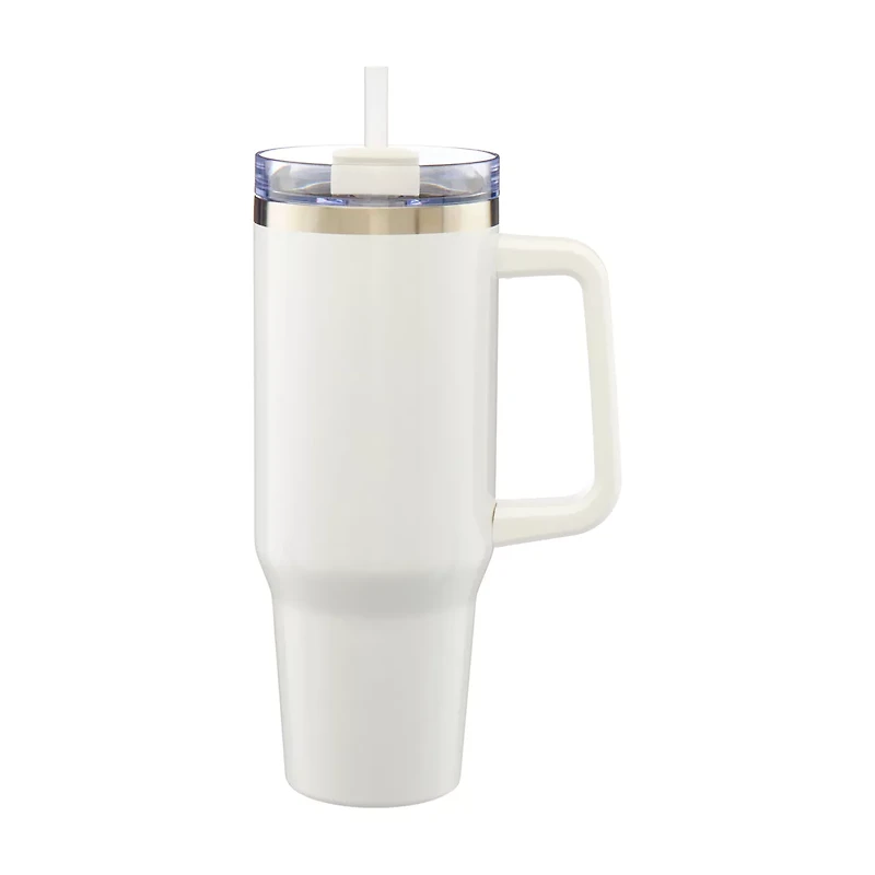 White Tumbler, 40 oz