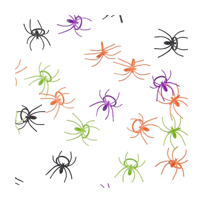Halloween Spider Rings, 30 ct - Assorted