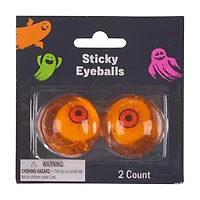 Halloween Sticky Eyeballs, 2 ct - Assorted
