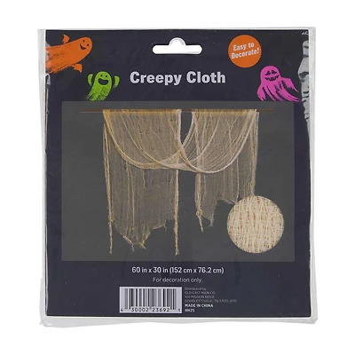 Halloween Creepy Cloth Décor, 60 in x 30 in, 1 ct - Assorted
