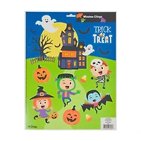 Halloween Themed Window Clings, 1 ct - Assorted