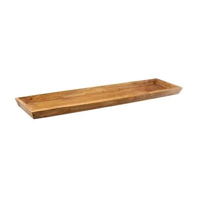 Long Wooden Serving Tray