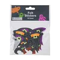 Halloween Felt Stickers, 15 ct, Assorted